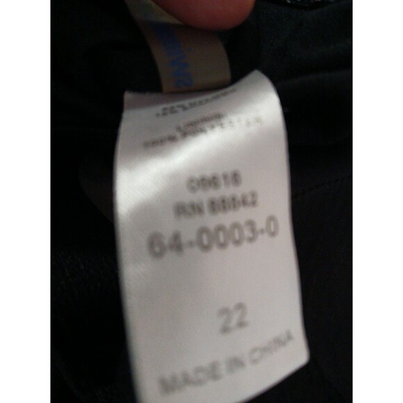 Swimsuits For All, Gray/ White Animal Print /Tankini Top with Tie On Side/ Sz 22 - Picture 11 of 16